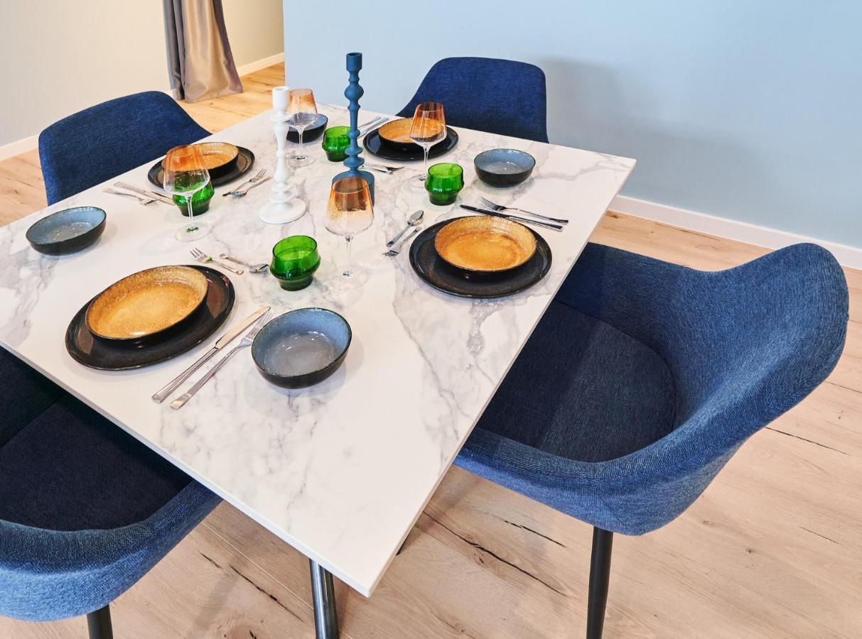 Apartment Design I 3 Personen I Innenstadt I Kueche I Wifi
